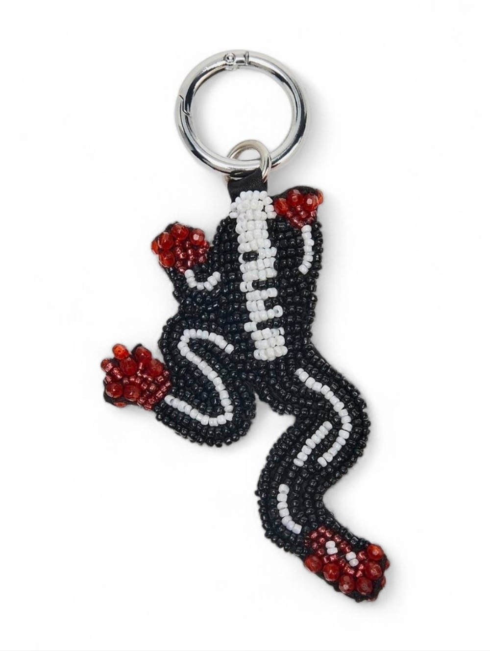 ZARA Beaded Frog Bag Charm